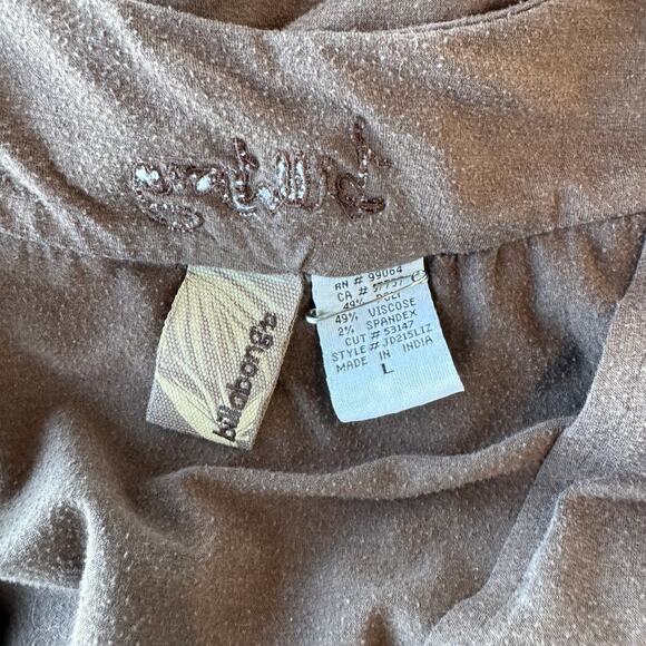 Vintage Y2k Billabong Surf Babydoll Tank Top Dress Brown Beach Sundress Large - Picture 3 of 6